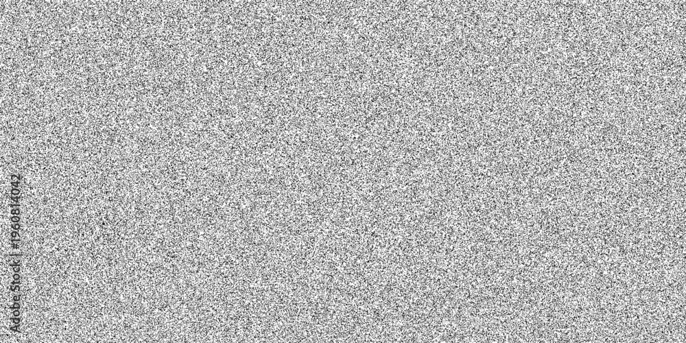 Fototapeta premium Black and White Dense Grainy Noise Texture