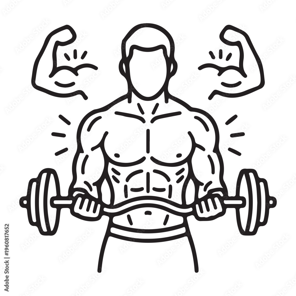 Fototapeta premium strength training