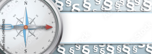 Big Compass Paragraphs Structure Paper Header