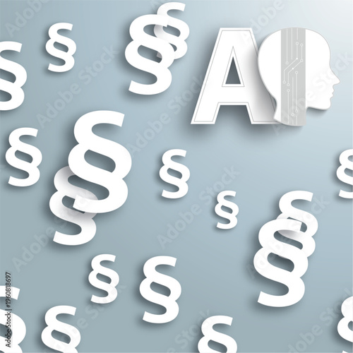 White Paragraphs AI Artificial Cover