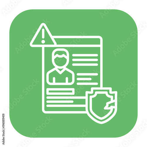 Personal Data Breach Icon