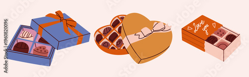 Chocolate candy box set