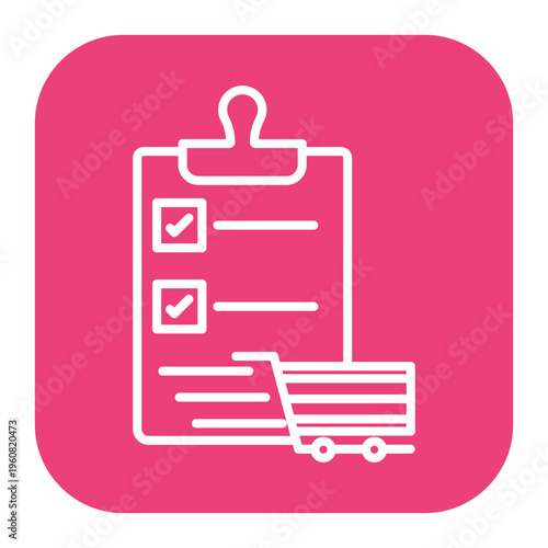 Shopping List Icon