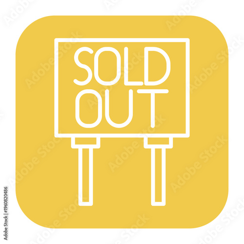 Sold Out Icon