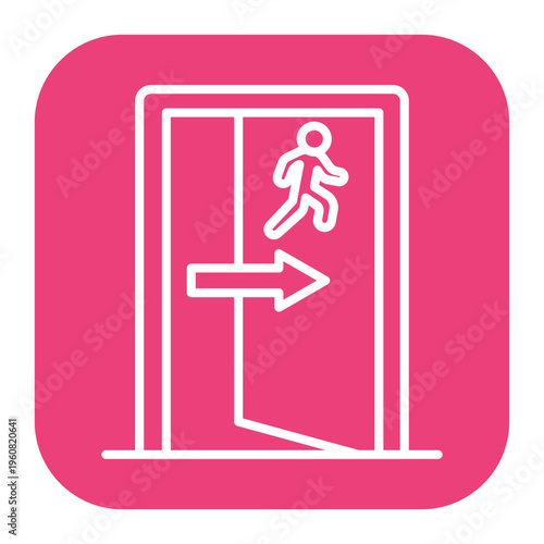 Emergency Exit Icon