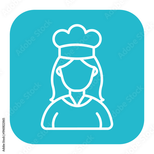 Chef Female Icon