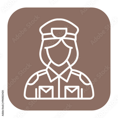 Soldier Female Icon