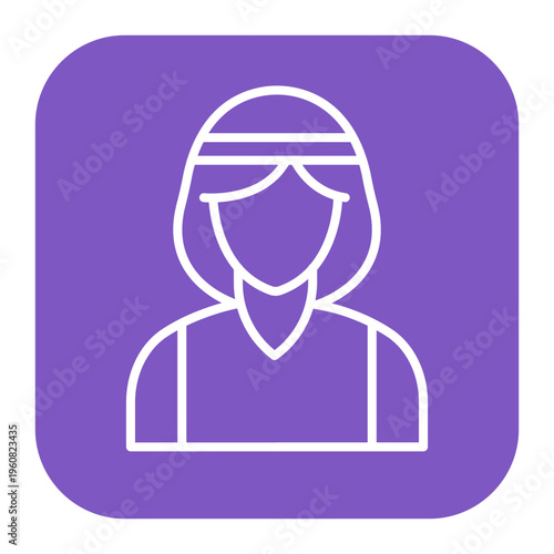 Sportswoman Icon