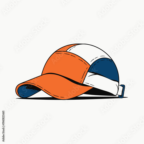 Casual Headwear Minimal Vector