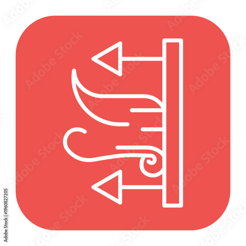 Windproof Fabric Icon