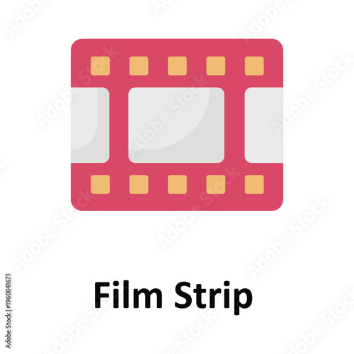 Film Strip Vector icon which can easily modify or edit