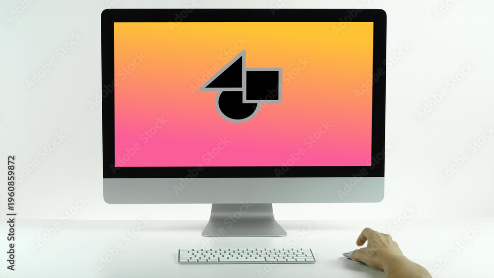 Desktop Mockup 13 Scroll Down Double – Modern Computer Screen ...