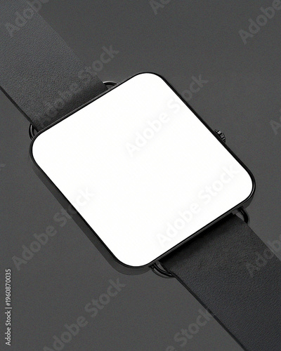  Blank Modern Smartwatch Portrait Mockup