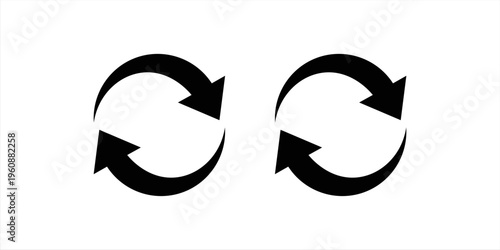 Reload icon. Repeat icon. Refresh icon. vektor