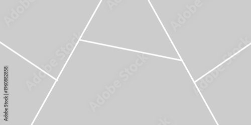 Photo collage template. Blank mosaic photography frames, abstract picture album layout mockup, mood board grid for banner, poster, comic page, social media post, poster. Vector