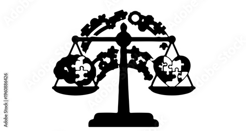 Calm Meditation with Floating Elements