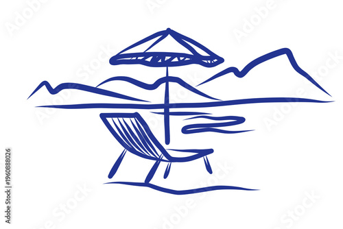  Line Art Illustration. Abstract Ink Contour Drawn Artwork. Imperfect Brush Stroke Painted Pattern. Felt-tip Pen Outline Contour Drawn Card Invitation Poster Print	