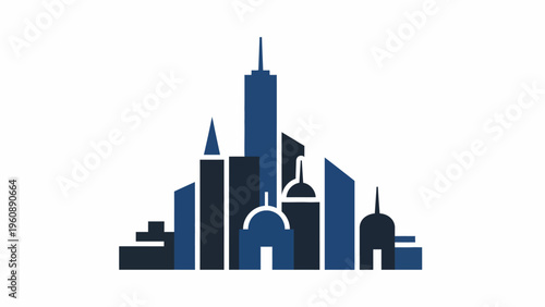 City Skyline Urban Landscape Architecture.