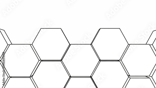 Hexagonal molecular structure diagram.