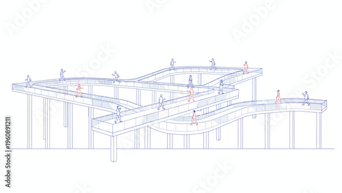 Large Building Architecture Design.