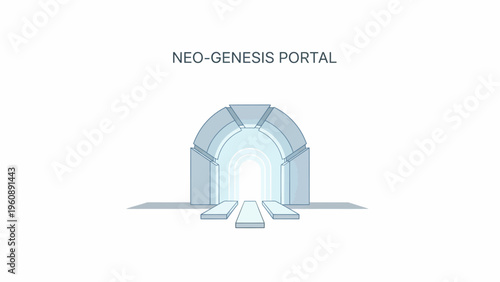 Neo Genesis Portal Entrance Gate.