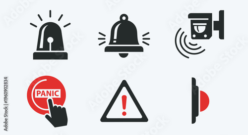 Warning Signs and Alert Symbols Collection.