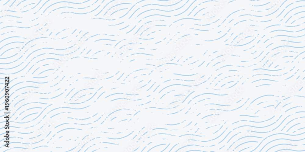 Fototapeta premium Vector Artwork Illustration of Wavy Lines