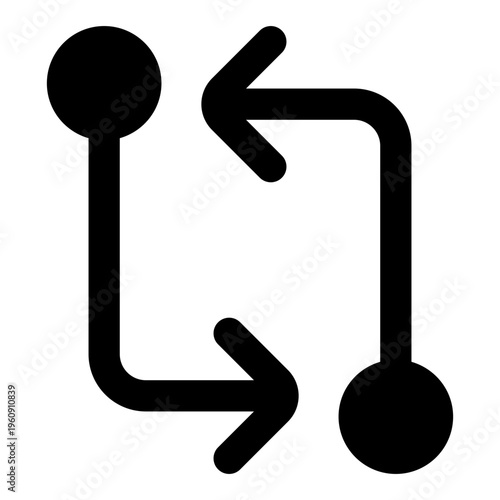 Code Compare Glyph Icon Vector, Solid Coding and Programming Symbol for Developer and Web Design Concept