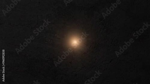 Vibrant multicolored lines and dots swirl in abstract motion against a dark background with glowing streaks of light.