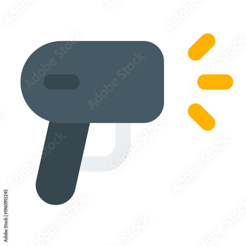 Scanner Flat Icon Vector, Colorful Ecommerce and Shopping Symbol for Online Store and Marketplace Concept