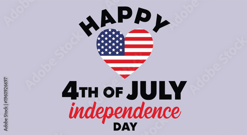 Happy 4th of july independence day celebration