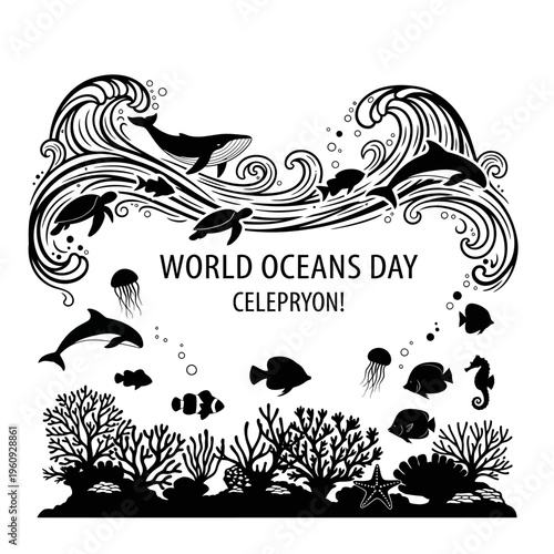 World Oceans Day Marine Life Celebration.