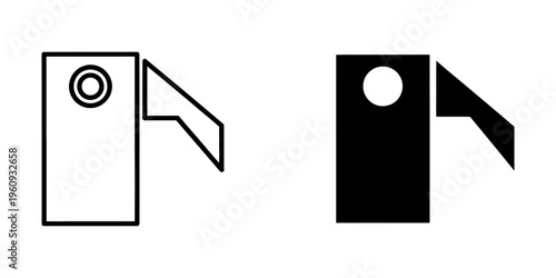 power button and switch icons flat design vector illustration