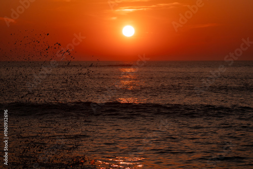 Konstfotografi atardecer 1 isla de re