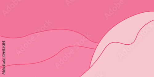 3D liquid pink background with overlaping layer background. Eps 10