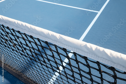 Looking Over the Net on a Pickleball Court