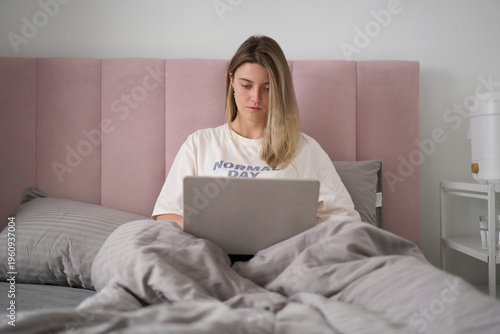 Quiet Remote Work in a Softly Lit Bedroom