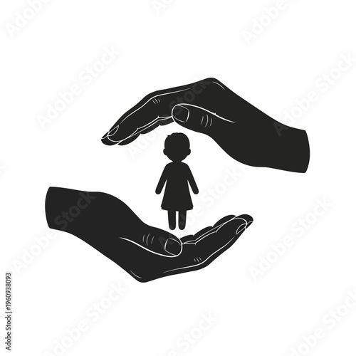 Protection of a little girl.