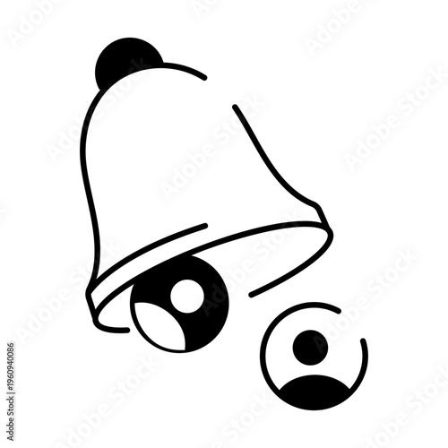 A drawing style icon representing email
