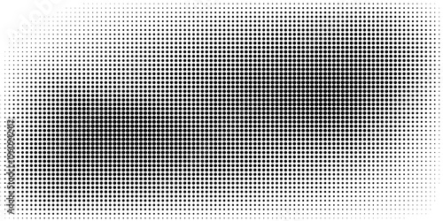 DARK BLUE vector pattern with colored spheres. Geometric sample of repeating circles on white background in halftone style.