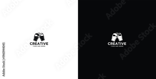 beer serving place logo design