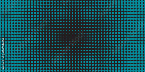 Abstract Light Dots Background - Blue Circle Wave Display LED DefocusedAbstract Light Dots Background - Blue Circle Wave Display LED Defocused