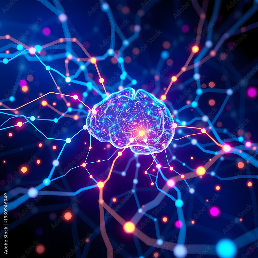 Obraz premium Neural pulse