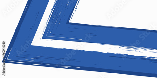 Abstract Blue and White Grunge Background with Halftone Style. Brush Stroke Illustration for Banner, Poster or Sports, Modern.