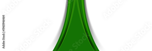 Green arrow vector icon isolated on white background. Arrow shows direction symbol in flat style. Green icon vector in flat style. jump icon