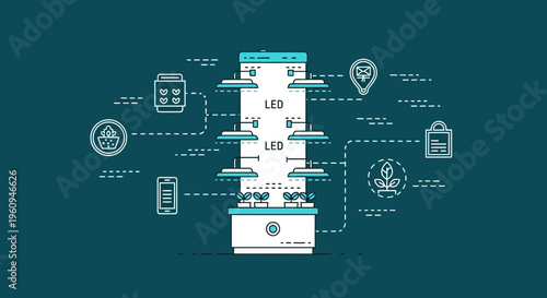 Smart Home Automation Control Panel.