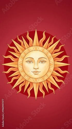 Sinhala and Tamil New Year watercolor card design.
