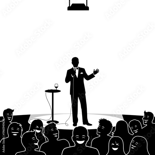 Man in suit speaking at podium.