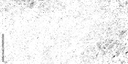 Grunge grain scratched texture vector black and white grain noise Speckle grain dot white paper noise texture with distress effect vector illustration