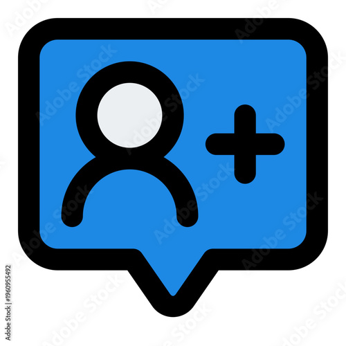 Follower Filled Line Icon Vector, Modern Multimedia and Social Media Symbol for Digital Communication and Online Content Creation